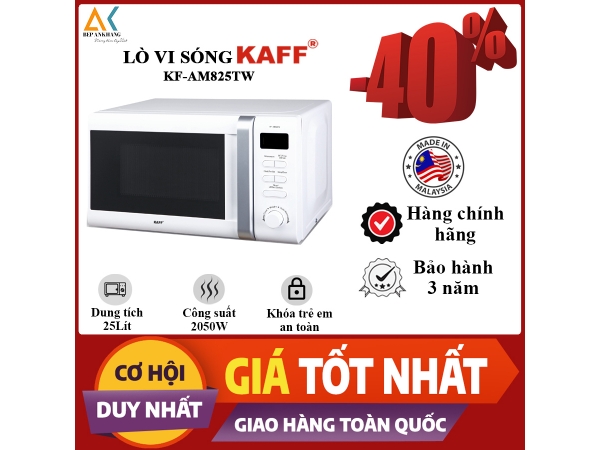 Lò Vi Sóng KAFF KF- AM825TW - Made in Thái Lan 